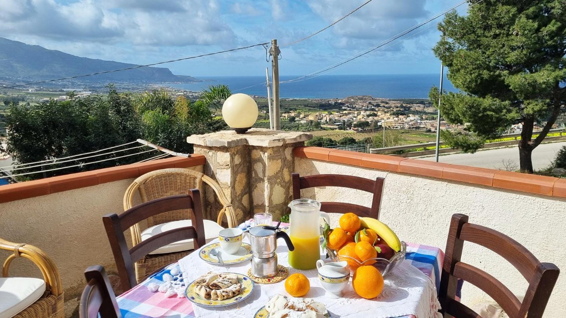 Casa Vacanza Vista Mare Daire Custonaci Dış mekan fotoğraf